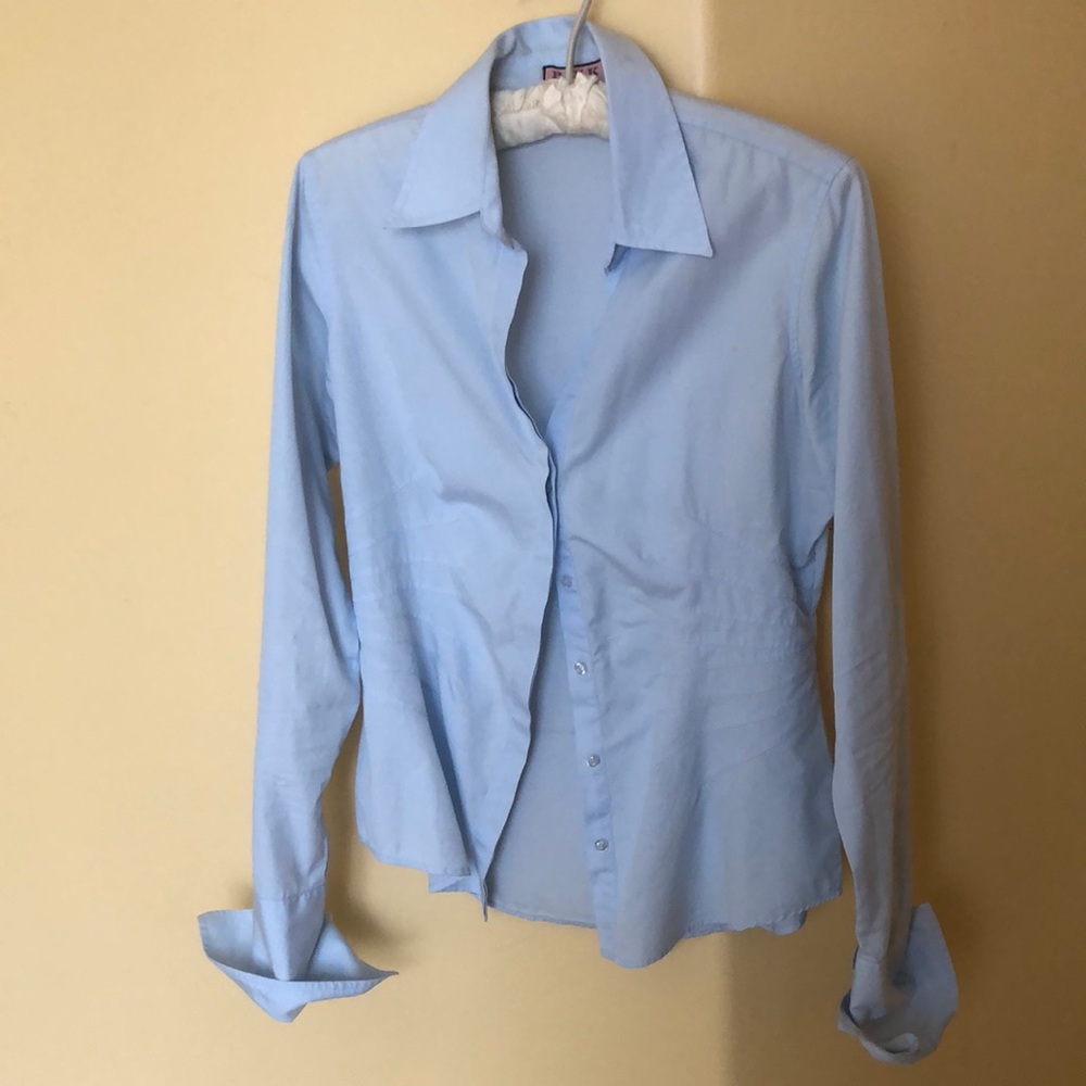 Thomas Pink Light Blue Shirt